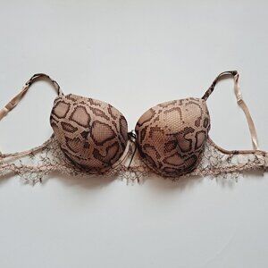 Ravage Women's Leopard Print Bra Size 34D